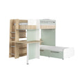 **Technische titel in het Nederlands:** Multifunctioneel Stapelbed met Bureau en Opslagruimte